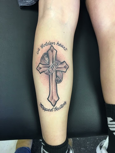 Explore one line tattoo ideas, creative tattoo ideas in Albany, available at Make Your Mark Tattoo