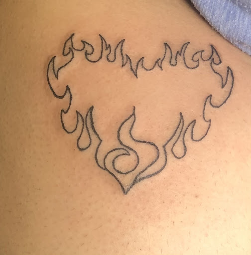 Explore leg tattoo idea, creative tattoo ideas in Harrisonburg, available at Liberty Street Tattoos