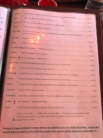 Crêperie Le Menhir à Toulouse menu