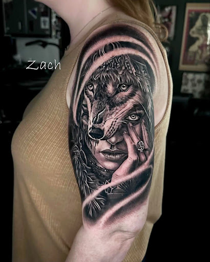 Explore tattoo ideas footprints, creative tattoo ideas in Sanford, available at Venom Ink Tattoo