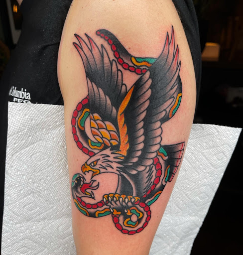 Explore orange county tattoo ideas, creative tattoo ideas in Johnson City, available at Gold Cross Tattoo Co.