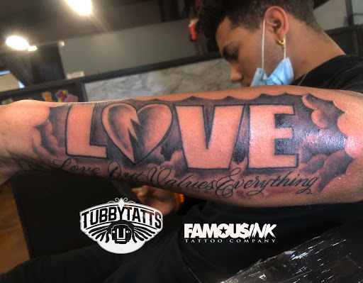 Explore western sleeve tattoo ideas, creative tattoo ideas in Hammond, available at Famous Ink, Inc.