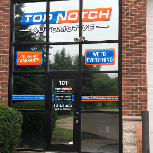 Auto Repair Shop «Top Notch Auto & More», reviews and photos, 930 Pyott Rd #105, Crystal Lake, IL 60014, USA