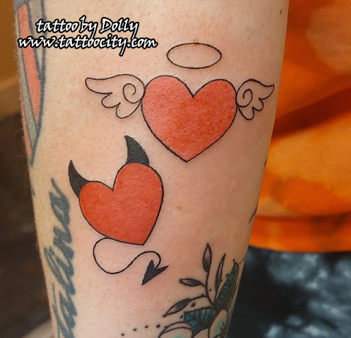 Find guardian tattoo ideas for your next unique tattoo in Lockport at Tattoo City by Larry Brogan