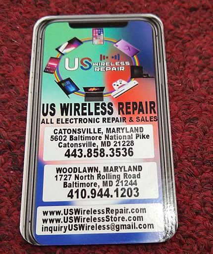 Mobile Phone Repair Shop «US Wireless Repair techs Cell Phone Repair», reviews and photos, 1727 N Rolling Rd a, Windsor Mill, MD 21244, USA