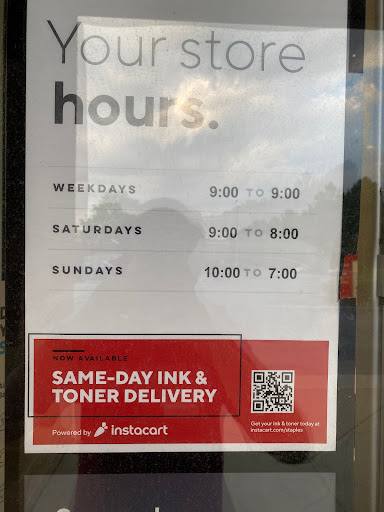 Office Supply Store «Staples», reviews and photos, 3205 Woodward Crossing Blvd f, Buford, GA 30519, USA