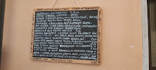 Menu du L'angolo di Emma à Spotorno