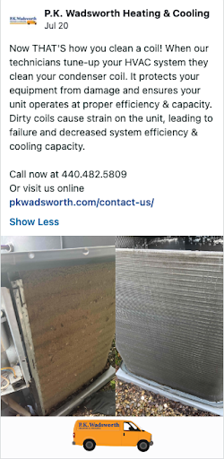 Heating Contractor «P.K. Wadsworth Heating & Cooling, Inc.», reviews and photos, 34280 Solon Rd, Solon, OH 44139, USA