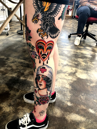 Explore forearm arm tattoo ideas, creative tattoo ideas in Sioux Falls, available at Heart Tattoo