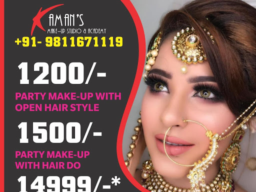 K Aman Makeup and Studio - Makeup Artist Course in Delhi