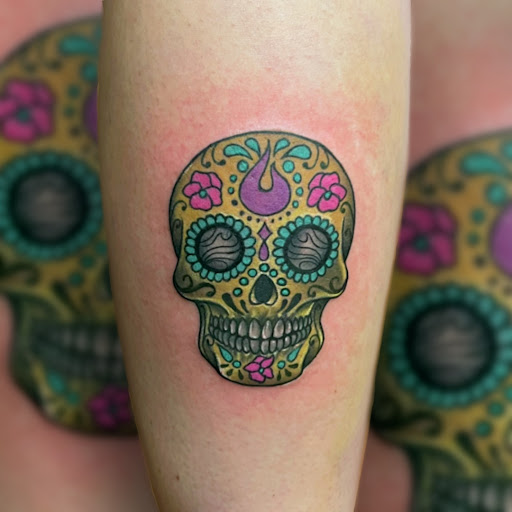 Explore matching tattoo ideas for siblings, creative tattoo ideas in Milwaukee, available at Planet Artz Tattoo Studio