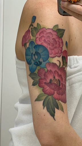 Explore gore tattoo ideas, creative tattoo ideas in Sarasota, available at Lost Art Tattoo