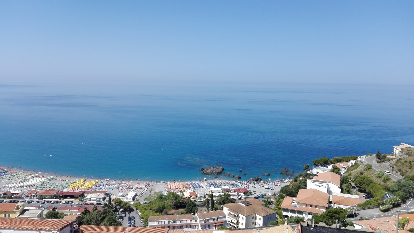 Foto di Spiaggia di Scalea area del resort sulla spiaggia