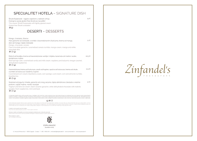 Recenzije Restoran Zinfandel's u Zagreb - Restoran