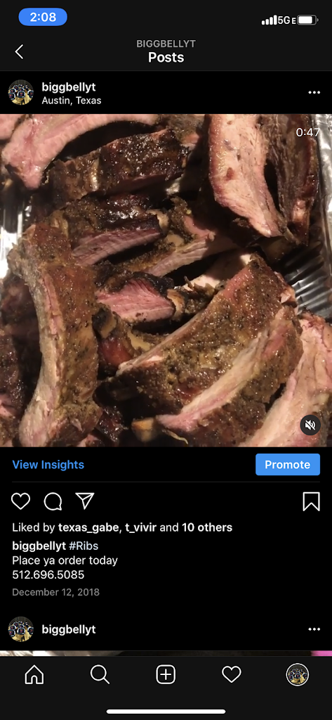 Bigg Belly BBQ Co. 78729