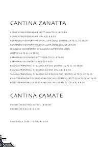 Ristorante Farris (Casa Puddu) à Siddi carte