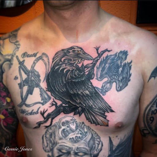 Explore easter tattoo ideas, creative tattoo ideas in Virginia Beach, available at World Famous Blue Horseshoe Tattoo and Piercing Independence