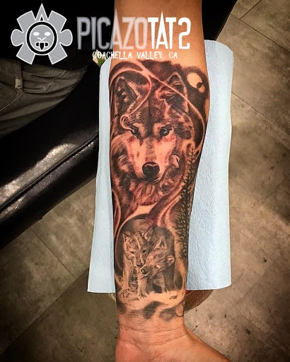 Explore easy tattoo cover up ideas, creative tattoo ideas in Palm Desert, available at Picazo Tattoo Studio