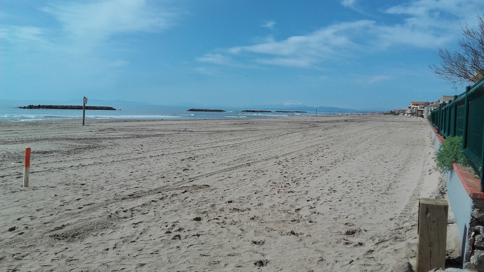 Foto de Plage de Valras com alto nível de limpeza