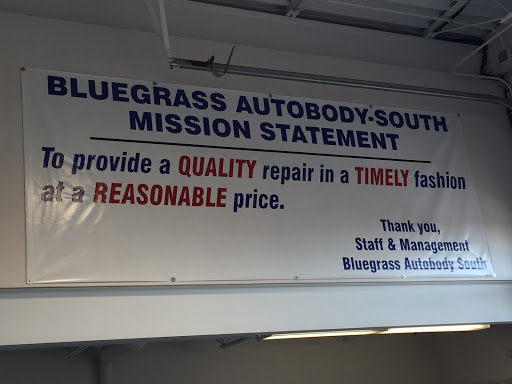 Auto Body Shop «Blue Grass Auto Body South», reviews and photos, 309 Ruccio Way, Lexington, KY 40503, USA