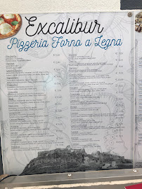 Restaurant Bar Excalibur à Lu Bagnu - menu / carte
