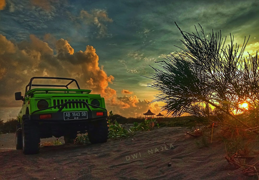 Jeep gumuk pasir