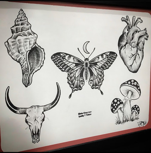 Explore religious tattoo ideas for men, creative tattoo ideas in Libertyville, available at Lucky Seven Tattoo