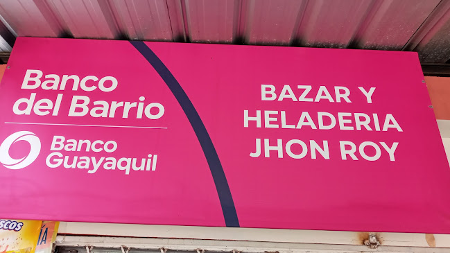 Opiniones de Banco del Barrio Bazar y Heladería JHON ROY en Portoviejo - Banco