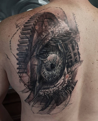 Explore anunnaki tattoo ideas, creative tattoo ideas in Ambler, available at Tattoo GalaxyAmbler Piercing & Custom Tattoos