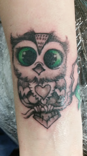 Explore forearm tattoo name ideas, creative tattoo ideas in Longview, available at Fugis Tattoo Shop