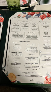 Bougain Restaurant & Garden Bar à Cascais menu