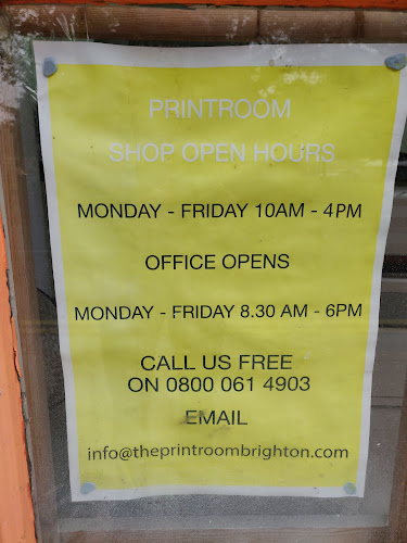 Reviews of The Printroom in Brighton - Copy shop