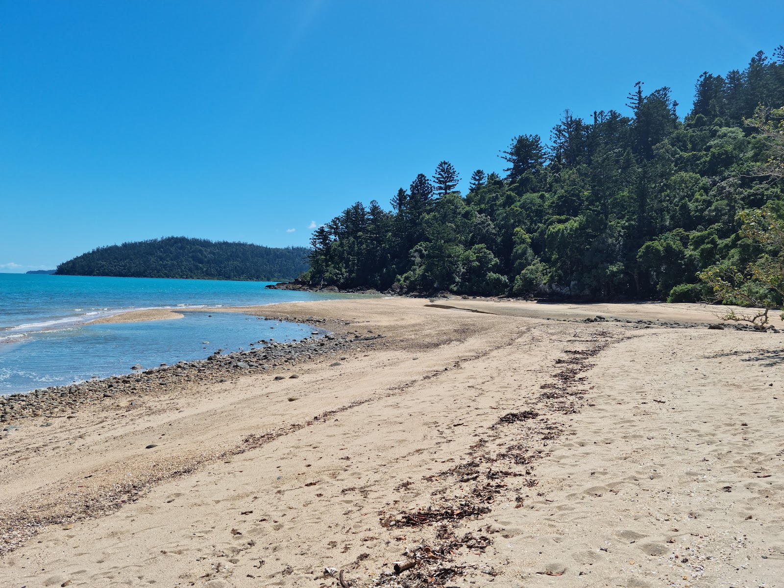 Foto von Sawmill Beach mit beiger sand Oberfläche