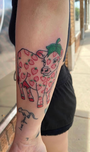 Explore inside ear tattoos ideas, creative tattoo ideas in Wichita, available at PVI ICT TATTOO SHOP