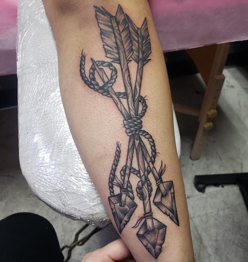 Explore weight loss tattoo ideas, creative tattoo ideas in Pearland, available at Black List Tattoo & Piercing Co.