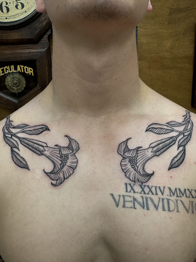 Explore sanskrit tattoo ideas, creative tattoo ideas in Twentynine Palms, available at No Mans Land Tattoo