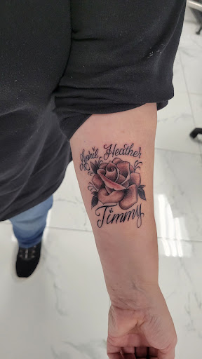 Explore forearm tattoo idea, creative tattoo ideas in Lockeford, available at Lucky You Tattoos Lockeford