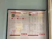 Menu / carte de Mastro Gelataio à Santa Maria Navarrese