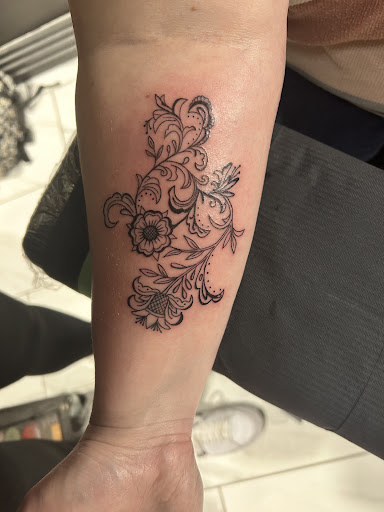 Explore memorial sleeve tattoo ideas, creative tattoo ideas in Willmar, available at Relentless Ink Studio