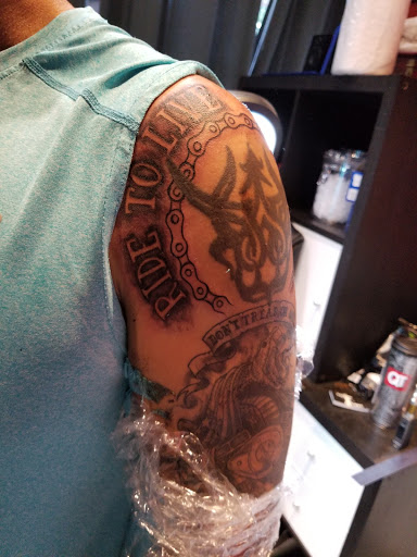 Explore zodiac tattoo ideas for men, creative tattoo ideas in Atlanta, available at Empyrean Tattoo Studio