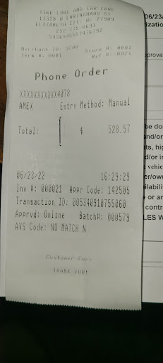 Tire Shop «Tire, Lube, and Car Care», reviews and photos, 1005 US-17 BUS b, Elizabeth City, NC 27909, USA