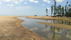 Zdjęcie Kameswaram Beach z proste i długie
