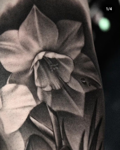 Explore church tattoo ideas, creative tattoo ideas in Buford, available at Inked Arts Tattoo Studio