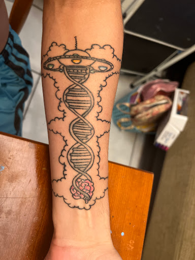 Explore nautical tattoo sleeve ideas, creative tattoo ideas in Miami, available at Bonsai Mike Tattoos