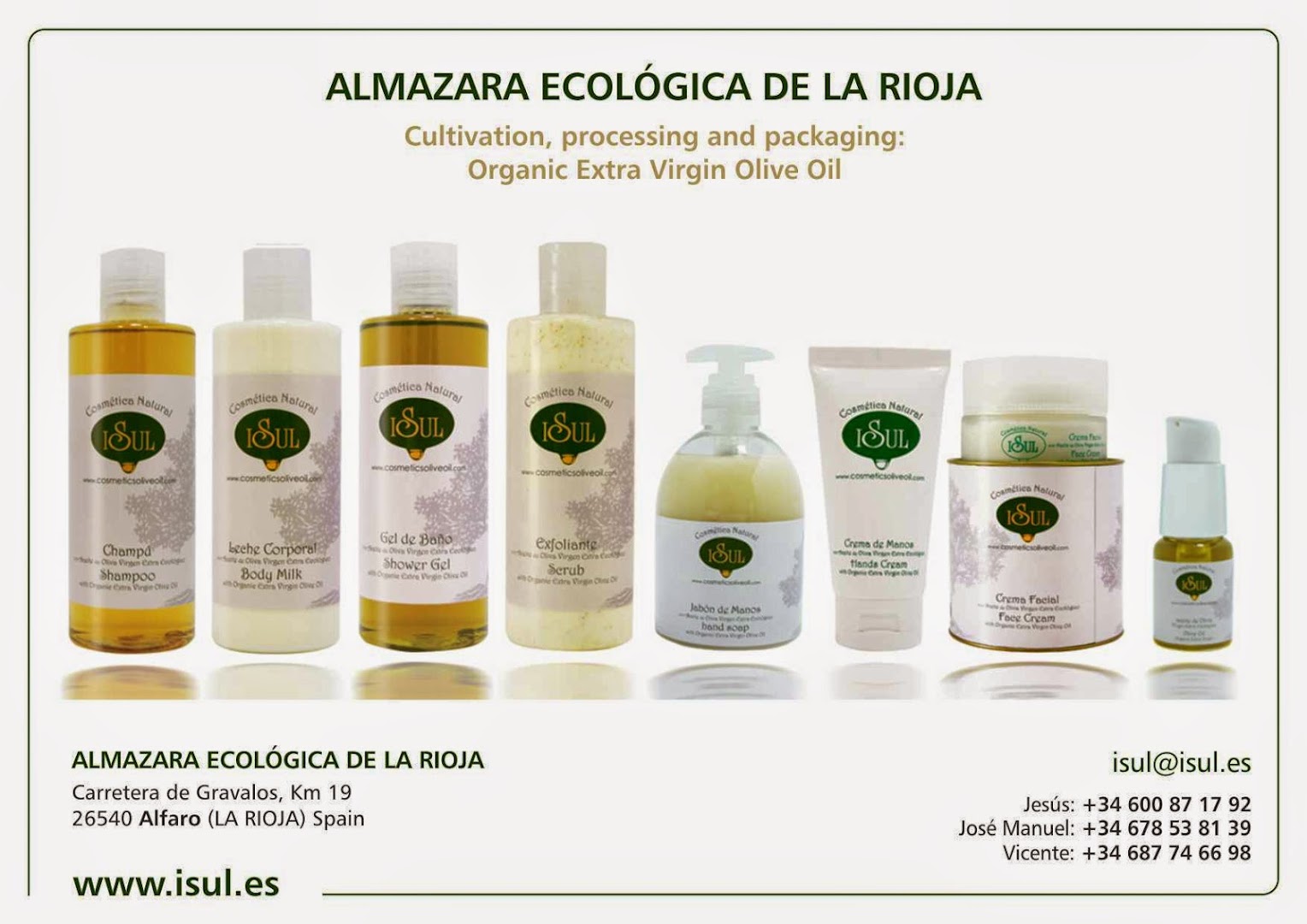 Almazara Ecologica de la Rioja-Visitas con cita previa.