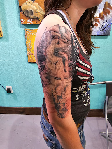 Explore scalp tattoo ideas, creative tattoo ideas in Buckeye, available at Irie Art in Ink