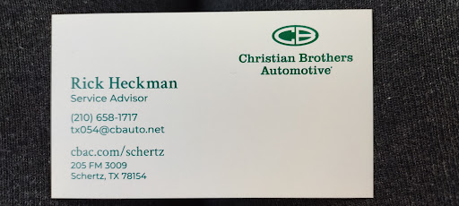 Auto Repair Shop «Christian Brothers Automotive Schertz», reviews and photos, 205 FM3009, Schertz, TX 78154, USA
