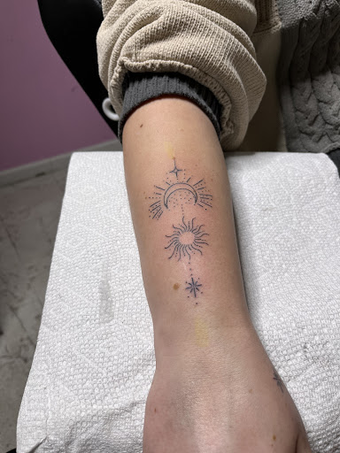 Explore birth and death date tattoo ideas, creative tattoo ideas in Wichita, available at PVI ICT TATTOO SHOP