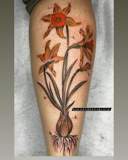 Find tattoo ideas for your mom for your next unique tattoo in Marietta at The Queen Bee Tattoo and Piercing Parlour