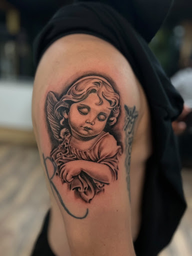 Explore character tattoo ideas, creative tattoo ideas in Houston, available at Vibes Tattoo Studio Houston